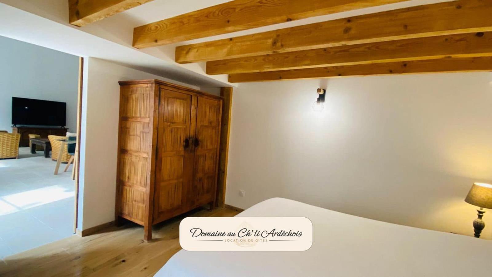 Gite De Groupe - Domaine Au Ch'Ti Ardechois Rochessauve Exterior foto