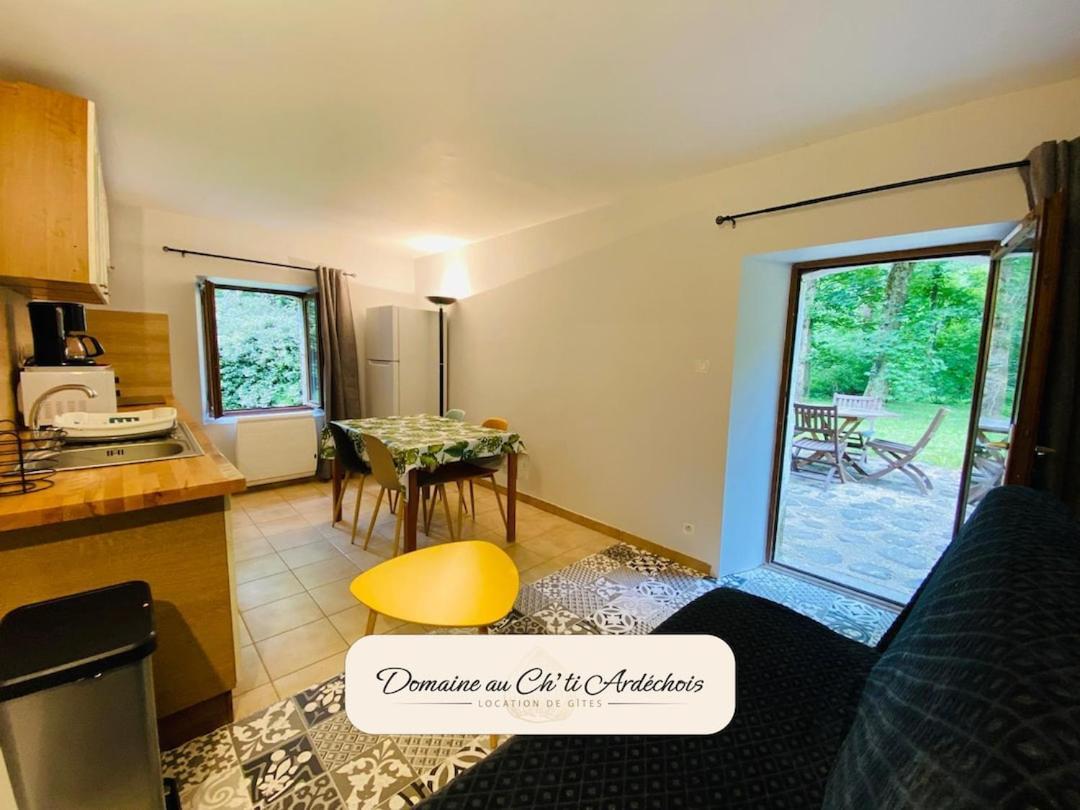 Gite De Groupe - Domaine Au Ch'Ti Ardechois Rochessauve Exterior foto