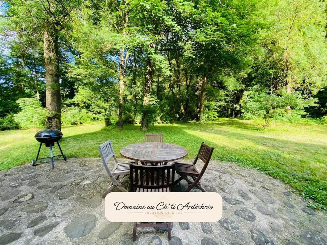 Gite De Groupe - Domaine Au Ch'Ti Ardechois Rochessauve Exterior foto