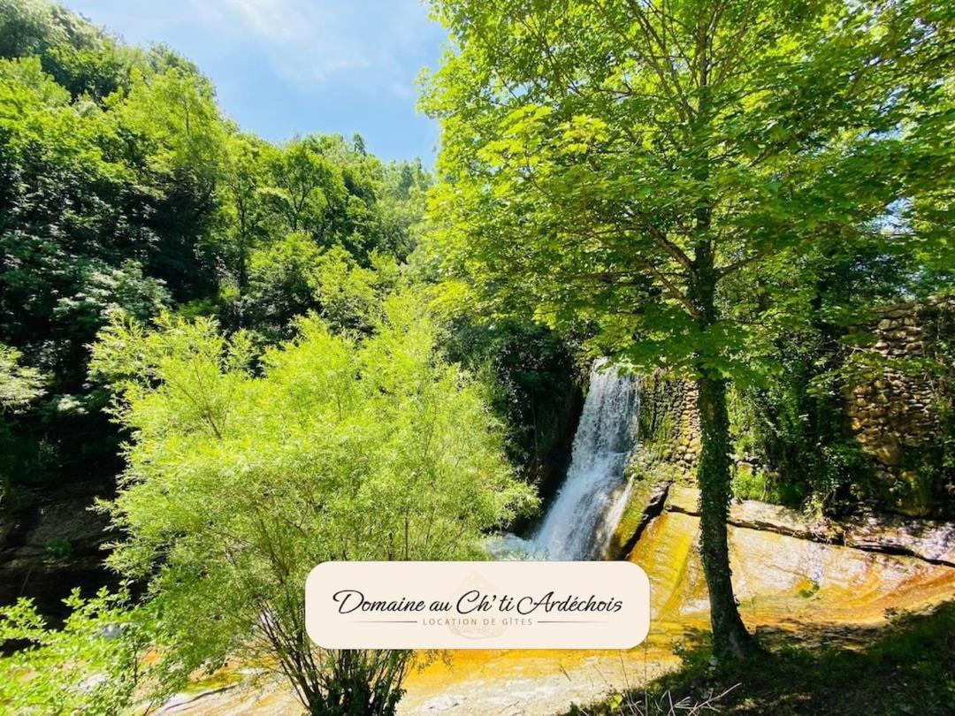 Gite De Groupe - Domaine Au Ch'Ti Ardechois Rochessauve Exterior foto