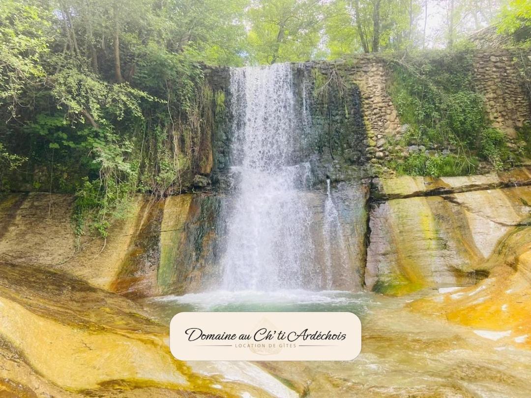 Gite De Groupe - Domaine Au Ch'Ti Ardechois Rochessauve Exterior foto
